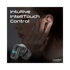 Promate Lush-Pro High-Definition TWS Earbuds with Intellitouch - Black