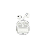 Promate TransPods High Definition Transparent TWS Earbuds with IntelliTouch - White