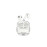 Promate TransPods High Definition Transparent TWS Earbuds with IntelliTouch - White