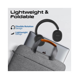 Promate Takt High Fidelity Over-Ear Stereo Wireless Headphones - Black