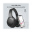 Promate LaBoca Deep Bass Over-Ear Wireless Headphones - Black