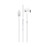 Promate MonoPod-LT MFI Certified Ergonomic In-Ear Wired Mono Earphone with Lightning Connector - White