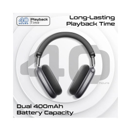 Promate Serene High-Definition Hybrid ANC Headphones with 360° Spatial Audio