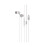 Promate Vibe-LT MFi-Certified Ergonomic In-Ear Lightning Connector Earphones - White