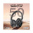 Promate VuTune High-Definition Hybrid ANC Headphones with Detachable Magnetic LCD Touch Screen Controller