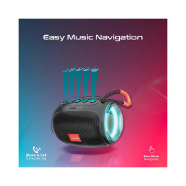 Promate Capsule-3 LumiFlux™ High-Definition Wireless Speaker - Black