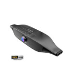 Promate Delta-X 20W BassBoost™ Quad Speaker Wireless RGB Soundbar - Black Titanium