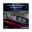 Promate Delta-X 20W BassBoost™ Quad Speaker Wireless RGB Soundbar - Black Titanium