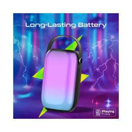 Promate Spectro-20 LumiSound™ HD 20W RGB True Wireless Bluetooth v5.3 Speaker