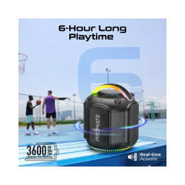 Promate Strike-80 Dynamic RGB Bluetooth v5.3 True Wireless 80W Speaker