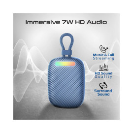 Promate Tingz CrystalSound™ 7W High-Definition Wireless Speaker - Blue