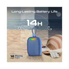 Promate Tingz CrystalSound™ 7W High-Definition Wireless Speaker - Blue