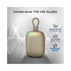 Promate Tingz CrystalSound™ 7W High-Definition Wireless Speaker - Bronze Titanium