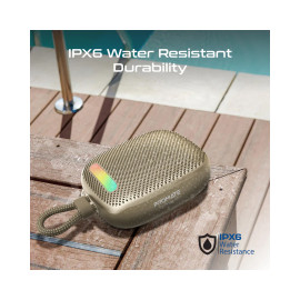 Promate Tingz CrystalSound™ 7W High-Definition Wireless Speaker - Bronze Titanium