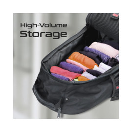 Promate Compact-TR Large Capacity Trolley Bag with Multiple Compartments for 15.6” Laptops