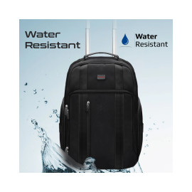 Promate CramPack-TR Multi-Functional 15.6” Laptop Trolley Bag with Large Multiple Compartments