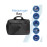 Promate Gear-MB Premium Lightweight Messenger Bag for Laptops up to 15.6” with Front Storage Zipper