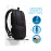 Promate Rebel-BP Laptop Backpack with Spacious Design for 15inch Laptop