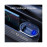 Promate CarMate-RPD 65W Multi-Functional Car Organizer and Charging Station with USB-C & Lightning Retractable Cables - Black