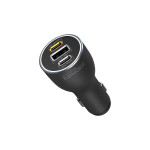 Promate PowerDrive-120 120W RapidCharge™ Car Charger with Dual Power Delivery and Quick Charge Ports