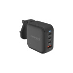 Promate GaNPort4-100PD 100W Power Delivery GaNFast™ Charger with Quick Charge 3.0