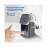 Promate iDock-Trio Ultra-Compact Auto-Fold 15W MagSafe compatible wireless charging station