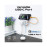 Promate VersaSocket Multi-Function AC Socket Charger with Built-In 20W PD USB-C Cable
