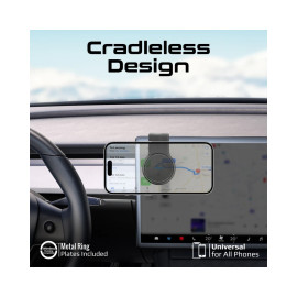 Promate LaxMount-15W 15W MagSafe Compatible Flexible Smartphone Charging Mount