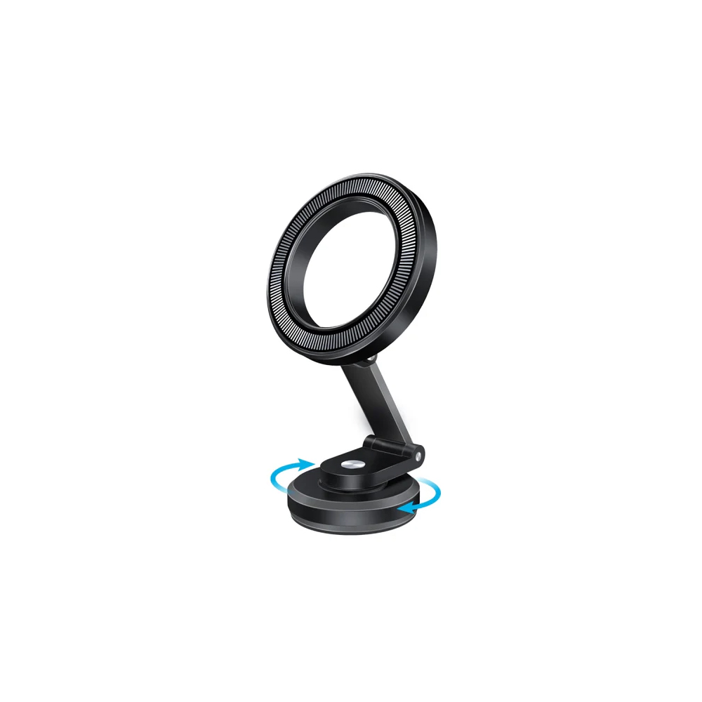 Promate MagHoop-HG MagGrip™ 360° Cradleless Foldable Magnetic Ring Smartphone Holder