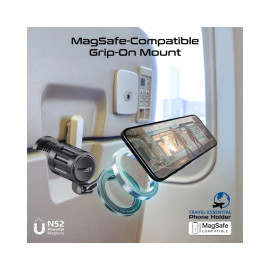 Promate SnagMount 360° Rotating Magnetic Smartphone Grip-On Mount