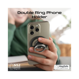 Promate SnapRing 360° Rotating Magnetic Smartphone Ring Holder