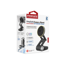 Promate VersaMount MagSafe Compatible Extendable Camera Mount and Foldable Stand