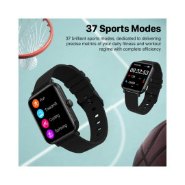 Promate ProWatch-M18 SuperFit™ Smartwatch with Media Storage - Black