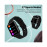 Promate ProWatch-M18 SuperFit™ Smartwatch with Media Storage - Black