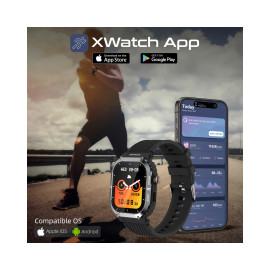 Promate XWatch-SL SportFit™ Tough-Built Smartwatch with BT Calling