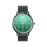 Promate xWatch-US13 1.32" Curved AMOLED Screen Fitness Tracker Smartwatch w/ BT Calling - Black