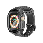 Promate CaseBand Durable Protection Watch Case with TPU Watch Band - Black