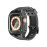 Promate CaseBand Durable Protection Watch Case with TPU Watch Band - Black