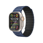 Promate MagBand-MS Premium Magnetic Silicone Watch Band - Navy