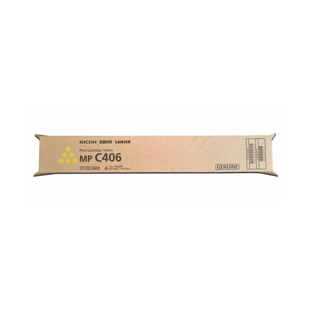 Ricoh MP C406 Yellow Laser Toner Cartridge