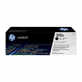 HP 305A Black Original LaserJet Toner Cartridge (CE410A)