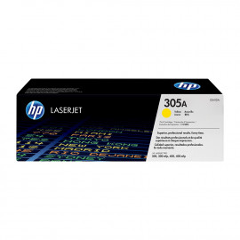 HP 305A Yellow Original LaserJet Toner Cartridge (CE412A) HP 305A Yellow Original LaserJet Toner Cartridge (CE412A)