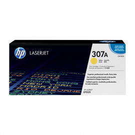 HP 307A Yellow Original LaserJet Toner Cartridge (CE742A)