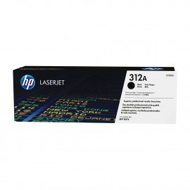 HP 312A Black Original LaserJet Toner Cartridge (CF380A)