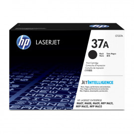 HP 37A Black Original LaserJet Toner Cartridge (CF237A)