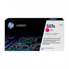 HP 507A Magenta Original LaserJet Toner Cartridge (CE403A) HP 507A Magenta Original LaserJet Toner Cartridge (CE403A)