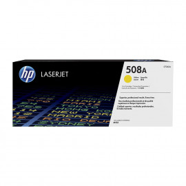 HP 508A Yellow Original LaserJet Toner Cartridge (CF362A)