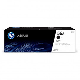 HP 56A Black Original LaserJet Toner Cartridge (CF256A)