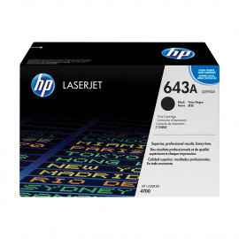 HP 643A Black Original LaserJet Toner Cartridge (Q5950A)