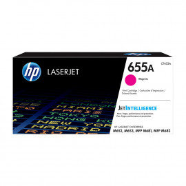 HP 655A Magenta Original LaserJet Toner Cartridge (CF453A)